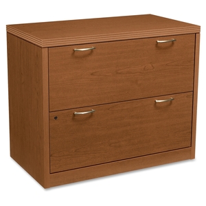 The HON Company 11563ACHH 2-Draw Lateral File, 22"x38"x32-1/4", Bourbon Cherry by HON