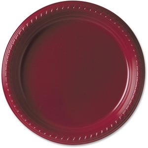 SOLO PS95R0099PK SOLO Cup Company Plastic Plates, 9 , Red, 25/Pack by Solo