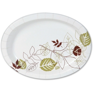 Georgia Pacific Corp. SX11PLPATH Dixie Ultra Pathways Heavyweight Oval Platters by Dixie Ultra