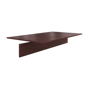 The HON Company T7248PNN Top Adder Section, 72"x48"x1-1/8", Mahogany by HON