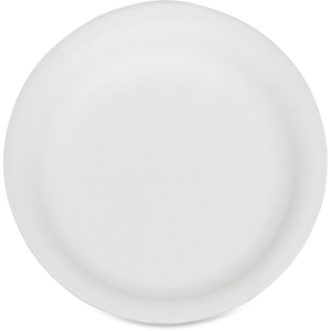 National Industries For the Blind 7350002900593 Paper Plates, Compostable, 6-1/2"Dia., 1000/CT, White by SKILCRAFT