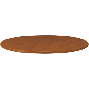 The HON Company TLD36GHNH Round Table Top, 36"x36" Bourbon Cherry by HON