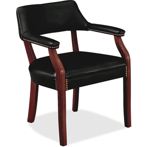 The HON Company 6551NEJ10 Guest Chair, 24"x25"x30-1/2", Black by HON