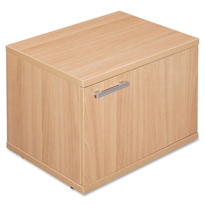 Lorell Furniture 81924 Low Storage Cabinet w/Drawer, 23-5/8"x17-3/4"x16-1/2", Latte by Lorell