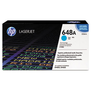 Hewlett-Packard CE261AG HP 648A, (CE261A-G) Cyan Original LaserJet Toner Cartridge for US Government by HEWLETT PACKARD COMPANY