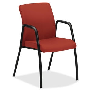 The HON Company IG107CU42 Guest Chair, w/ Arms, 23"x24"x35-1/2", Poppy by HON