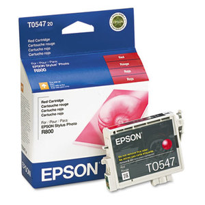 Epson Corporation T054720 T054720 Ink, 400 Page-Yield, Red by EPSON AMERICA, INC.