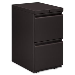 The HON Company 16820RP Pedestal, File/File, 15"x19-7/8"x26-7/8", Black by HON