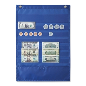 Carson-Dellosa Publishing Co., Inc 158032 Deluxe Money Pocket Chart, 12"x17", Multi Colored by Carson-Dellosa