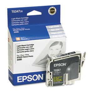 Epson Corporation T034720 T034720 Ink, 628 Page-Yield, Light Black by EPSON AMERICA, INC.