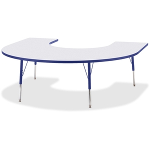 Jonti-Craft, Inc 6445JCA003 Table,66X60 Horseshoe,Gy by Berries