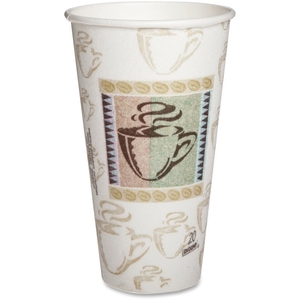 Georgia Pacific Corp. 5360CD Insulated Paper Hot Cups, 20 oz, 25/BG by Dixie