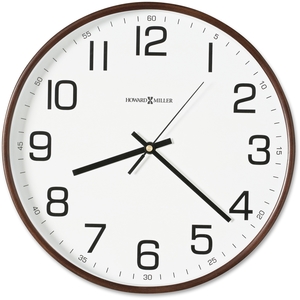 Howard Miller 625560 Clock,12.5",Espresso by Howard Miller