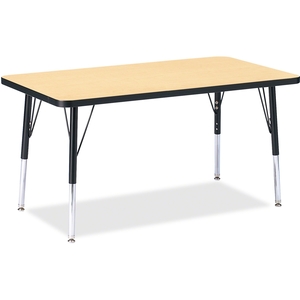 Rectangle Activity Table, 24"X36", 15"-24", Maple by Berries