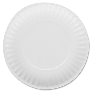 Georgia Pacific Corp. DBP06W Paper Plates, 6", 100/PK, White by Dixie