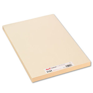 Medium Weight Tagboard, 18 x 12, Manila, 100/Pack by PACON CORPORATION