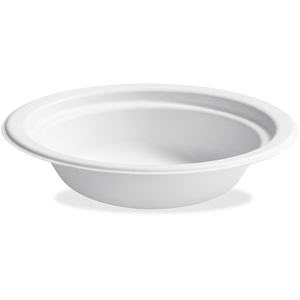 Huhtamaki Americas 21230 Classic Paper Dinnerware, Bowls, 12oz, 125/PK, White by Chinet