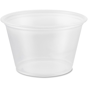 Dart Container Corporation 400PC Dart 400PC 4 oz. Plastic Souffle / Portion Cup 2500/CS by Dart