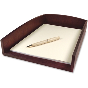 Artistic Products, LLC ART11002C Letter Tray, Bamboo Curves, 2-1/2"x9-1/2"x13-1/4", Brown by Artistic