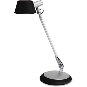 Alba, Inc LEDLUCEN Ledluce Desk Lamp, 1 Arm, 6.5W, 330 Lumens, Black by Alba