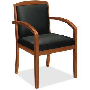 The HON Company VL853HSB11 Wood Frame Guest Chair, 23"X23-3/4"X36", Bbcy by Basyx by HON