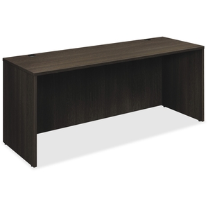 The HON Company BL2121ESES Desk Shell, 72"X24"X29", Espresso by Basyx by HON