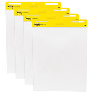 3M 559-VAD Self-Stick Easel Pads, 25 x 30, White, 4 30-Sheet Pads/Carton by 3M/COMMERCIAL TAPE DIV.