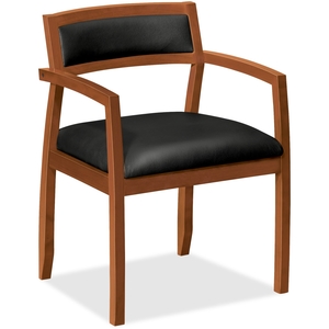 The HON Company VL852HSB11 Wood Frame Guest Chair, 22-1/2"X22"X31", Bbcy by Basyx by HON