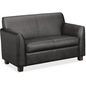 The HON Company VL872SB11 2-Cushion Loveseat, 53-1/2"X28-3/4"X32", Black by Basyx by HON