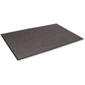 Crown Mats OXH035BR Mat,Oxford,Wiper,3X5,Bk/Br by Crown Mats