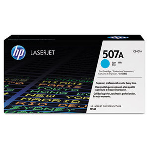 Hewlett-Packard CE401AG CE401A-G (HP 507A) Government Toner, 6,000 Page Yield, Cyan by HEWLETT PACKARD