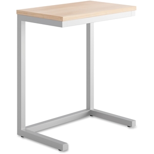 The HON Company HML8858WH Cantilever Table, 17-1/2"X9-4/5"X20-3/4", Wheat by Basyx by HON