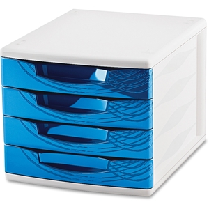 CEP 1064000351 Drawer Unit Ocean Blue Cep Origins 4 Drawers by CEP