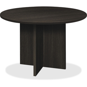 The HON Company BLC48DESES Round Conf Table, 48"X48"X29-1/2", Expresso by Basyx by HON