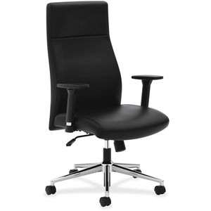 The HON Company VL108SB11 Exec High Back Chair, 29-3/4"X29-3/4"X46-22/25", Bk by Basyx by HON