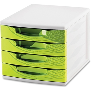 CEP 1064000301 Drawer Unit Green Cep Origins 4 Drawers by CEP