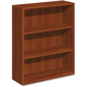 The HON Company 10753CO 3-Shelves Bookcase, 36"X13"X42", Cognac by HON