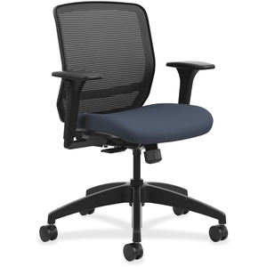 The HON Company QTMMY1ACU90 Mesh Work Chair, 29-3/4"X28-3/4"X38-3/4", Cerulean by HON