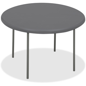 ICEBERG ENTERPRISES, LLC 65287 Round Folding Table, 78", Charcoal by Iceberg