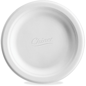 Huhtamaki Americas VACATECT Paper Dinnerware, Plates, 6", 1000/CT, White by Chinet