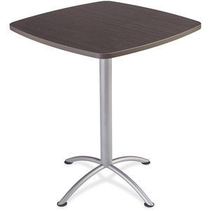 ICEBERG ENTERPRISES, LLC 69754 Iland Table/Contour, 36" Square/42" H, Gray/Silver by Iceberg