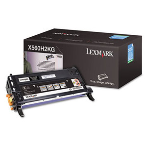Lexmark International, Inc X560H2KG X560H2KG High-Yield Toner, 10000 Page-Yield, Black by LEXMARK INT'L, INC.