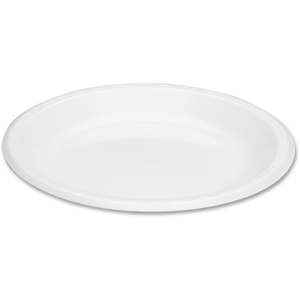 Genpak, LLC LAM10 Laminated Plate, 10.25",Diameter 500/CT, White by Genpak