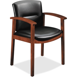 The HON Company 5003COEE11 Guest Chair,Hardwood,23-1/2"X22"X33-5/8",Cognac by HON