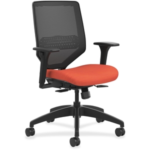 The HON Company SVMM1ALCO46 Chair, Mesh Back, 29-3/4"Wx28-3/4"X41-3/4"H, Bittersweet by HON