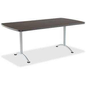 ICEBERG ENTERPRISES, LLC 69225 Arc Fixed Height Table 36X72 Rectangular, Gray Walnut by Iceberg