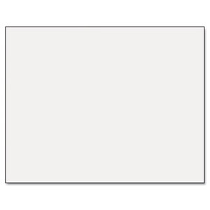 Six-Ply Poster Board, 28 x 22, White, 25/Carton by PACON CORPORATION