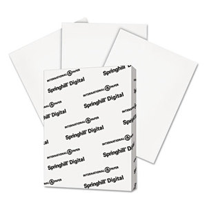 Digital Index White Card Stock, 110 lb, 8 1/2 x 11, 250 Sheets/Pack by INTERNATIONAL PAPER