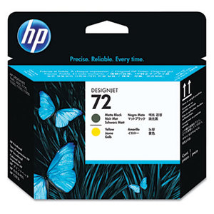 C9384A (HP 72) Printhead, Black/Yellow by HEWLETT PACKARD COMPANY