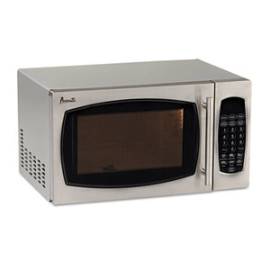 0.9 Cubic Foot Capacity Stainless Steel Microwave Oven, 900 Watts by AVANTI